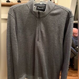 Under Armour Men's Zip-Up Gray Sweater